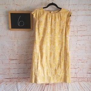 Generra Sleeveless Dress Yellow Size 6